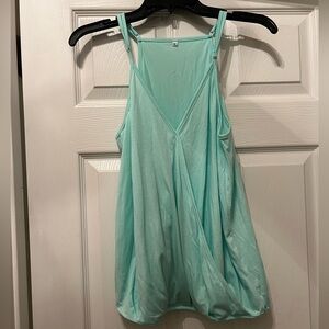 NWOT Teal Lightweight Top With Adjustable Straps